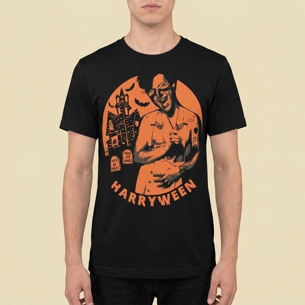 Bella+Canvas Harryween Harry Styles T-Shirt Adult Small Black Halloween Merch